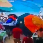 Video Moto acuática arrolla a comensales de restaurante en Cabo San Lucas