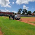 HALLAN UN CADÁVER DENTRO DE UN CAMPO DE BEISBOL EN LA DELEGACIÓN ALFREDO V. BONFIL