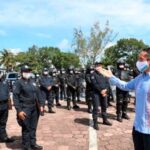 CARLOS JOAQUÍN ENCABEZÓ LA CEREMONIA DE GRADUACIÓN DE 94 CADETES DE POLICÍA