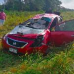 Salieron Ilesas a Pesar de lo Aparatoso del Accidente