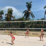 Chetumal: Arriban jugadores para Tour Mundial de Voleibol de Playa en Cancún