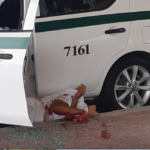 BALEADO BAJO EL PUENTE FRENTE AL HOTEL MOON PALACE: Ejecutan a taxista en la salida de Cancún hacia la Riviera Maya