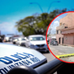 Balean bar en la Sm 94 de Cancún, una bala perdida impactó en un auto