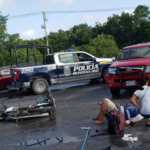 Atropellan a motociclista a la altura la carretera Gas Auto