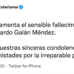 Falleció Ricardo Galán Méndez, ex embajador de México en Nicaragua