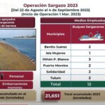 Ha recolectado Semar 21,650 toneladas de sargazo en Quintana Roo