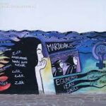 Mural conmemorativo del Día Internacional de la Mujer