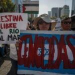 Protesta masiva en México exige condena «genocidio» a Palestina por parte de Israel