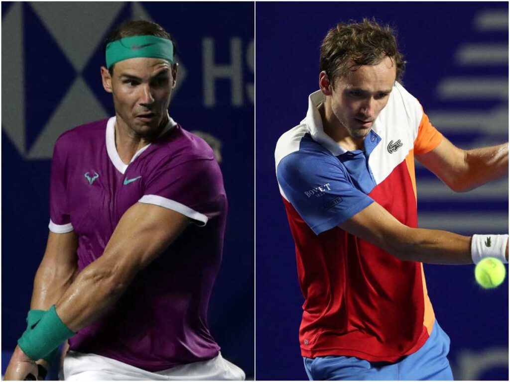 Nadal y Medvedev buscarán los octavos en Indian Wells