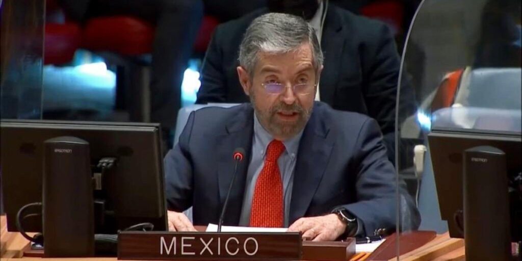 Gobierno de México pide ante ONU proteger a población civil en Ucrania