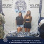 Impiden robo a comercio en la Quinta avenida de Playa del Carmen, dos colombianas son detenidas