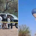 Tragedia en México: se lanzan al vacío desde un globo aerostático en llamas y mueren