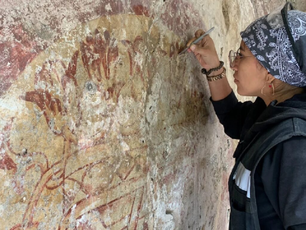 México: Pinturas indígenas en convento insinúan negociación