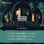 Muse confirma gira en México: Conoce cuándo son sus conciertos, en qué ciudades y todo sobre los boletos