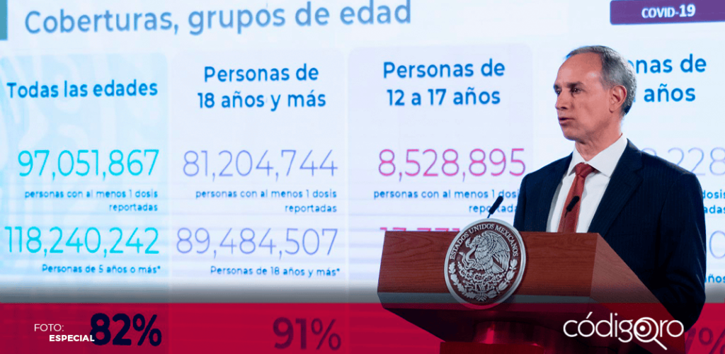 México recibirá un millón 886,400 vacunas para niños esta semana: López-Gatell