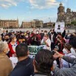 Madres de desaparecidos en México se manifestaron afuera de Palacio Nacional