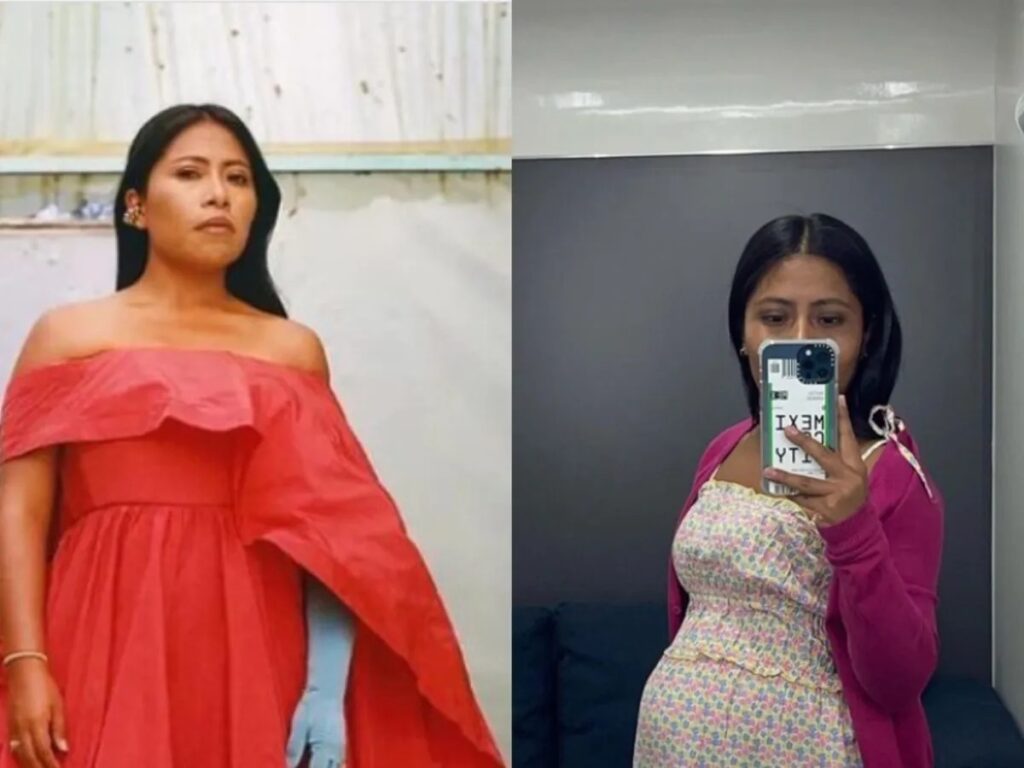 Yalitza muestra avanzado embarazo con una foto y causa revuelo en las redes