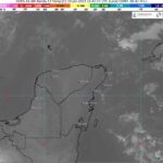 Probabilidad de chubascos y calorcito para Quintana Roo