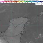 Día caluroso con lluvias aisladas en Quintana Roo