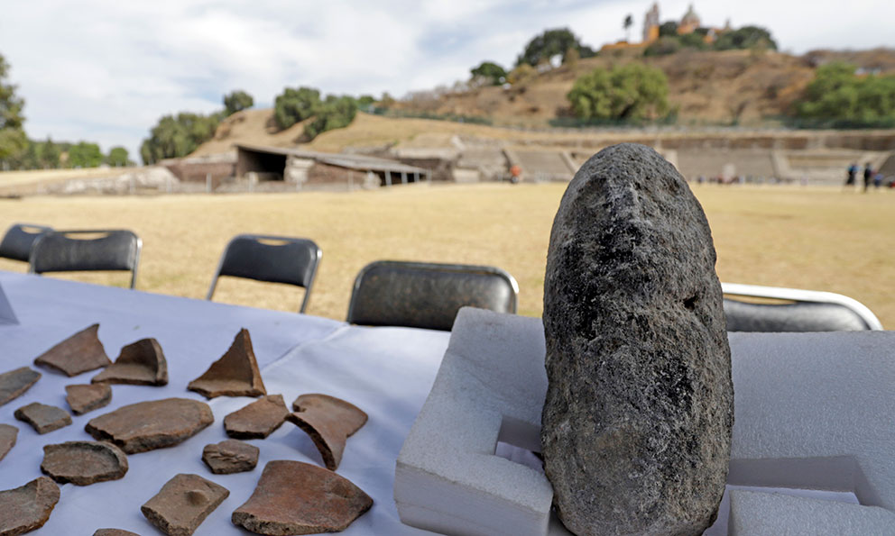 Encuentran nacimiento de “agua sagrada” en la Gran Pirámide de Cholula