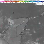 Pronóstico del clima para Quintana Roo: Dia nublado y sin lluvia