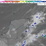 Para Quintana Roo prevén cielo nublado con lluvias aisladas