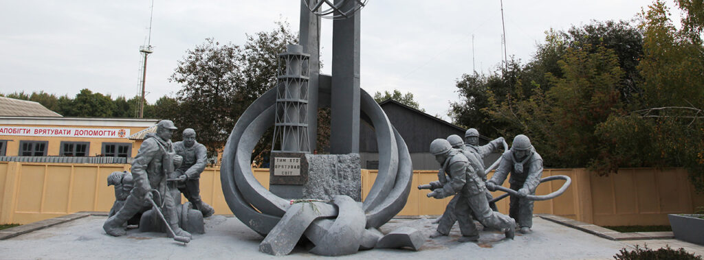 Homenaje a las víctimas de Chernóbil