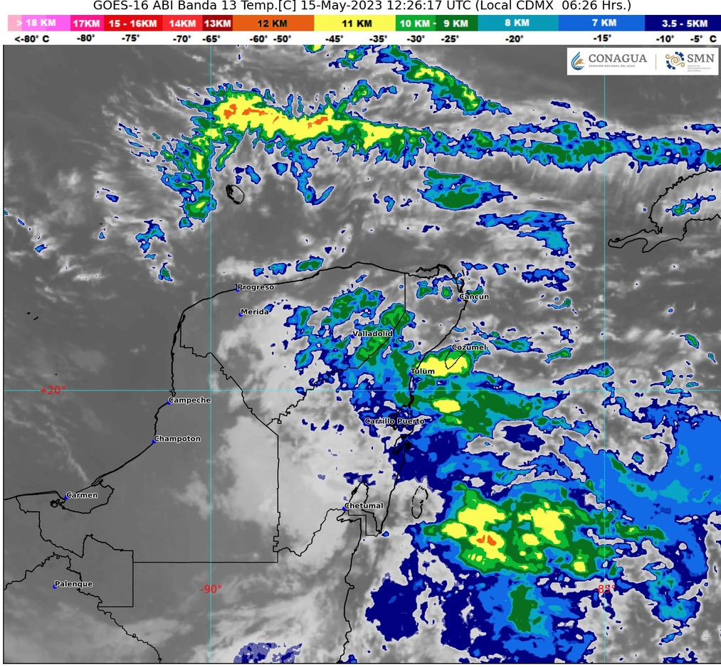 Prevén clima caluroso a muy caluroso