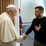 Zelenski se reunió con el papa Francisco en el Vaticano