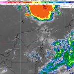 Prevén lluvias fuertes a muy fuertes en la Península de Yucatán