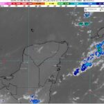 Lluvias puntuales fuertes en Quintana Roo