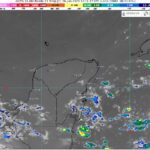 Pronóstico de chubascos en Quintana Roo