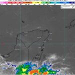 La onda tropical Núm. 12 genera lluvias y chubascos en Península de Yucatán