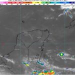 CIELO PARCIALMENTE NUBLADO Y LLUVIAS FUERTES EN LA PENÍNSULA DE YUCATÁN