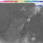 Prevén chubascos y lluvias aisladas en la Península de Yucatán