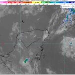 Se espera un día nublado, con lluvias y chubascos en la Península de Yucatan