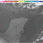 El frente frío número 32 afectará la Península de Yucatán