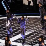 Usher homenajeó Michael Jackson durante su espectáculo en el Super Bowl