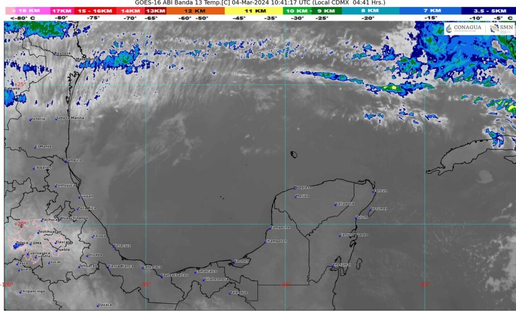 PREVÉN LLUVIAS LIGERAS EN DISTINTOS PUNTOS DEL ESTADO