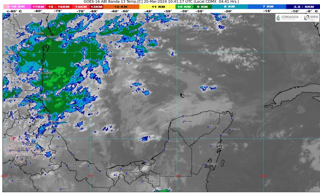 Pronostican clima caluroso y lluvias intermitentes para Quintana Roo