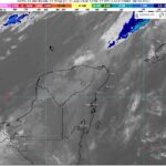 Frente frío número 45 dejará lluvias intensas en la Península de Yucatán