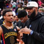 Los Angeles Lakers seleccionan a Bronny James, hijo de LeBron James, en el draft de la NBA