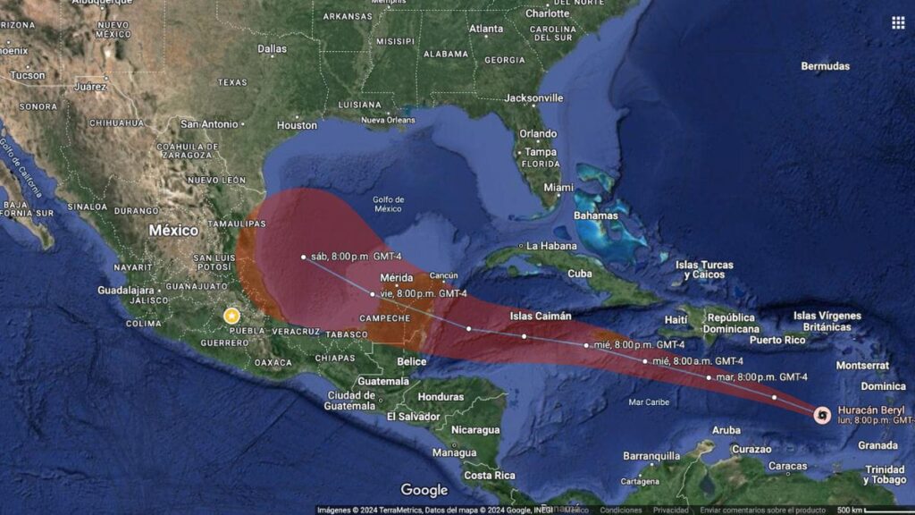 Lo que debes saber del Huracán «Beryl»