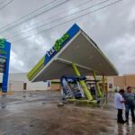 Cierran temporalmente gasolinera en Puerto Aventuras por incidente con estructura