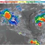 PRONOSTICAN LLUVIAS FUERTES EN LA PENÍNSULA DE YUCATÁN, TAMAULIPAS Y VERACRUZ