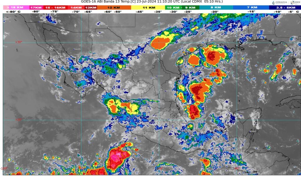 Sistema frontal, fuera de temporada, afectará la frontera norte de México