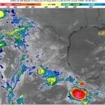 Efecto Fujiwhara afectaría a México