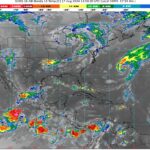 Pronostican lluvias muy fuertes en el noroeste del país