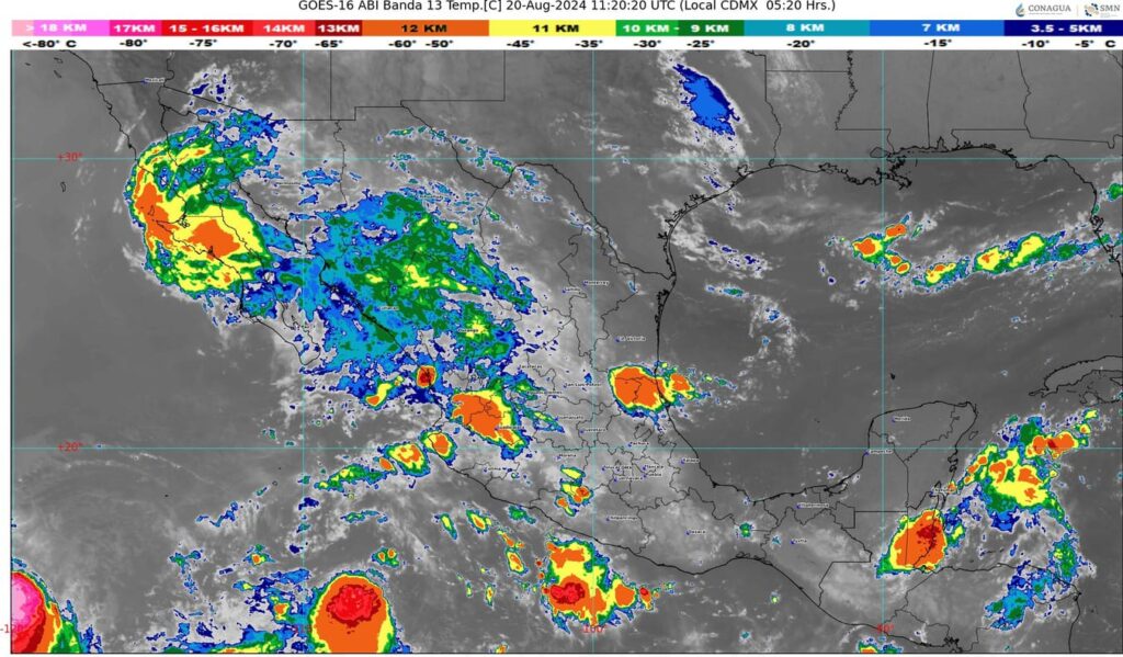 La onda tropical número 17 avanzará sobre la Península de Yucatán