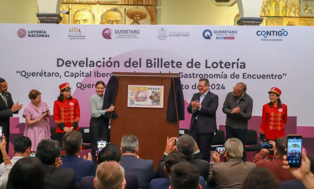 Emite Lotería Nacional, billete conmemorativo de Querétaro